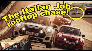 Recreating the Italian Job rooftop car chase [upl. by Idnyl115]