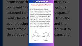 Newman projection formula  alkanes  conformational isomerism  organic chemistry [upl. by Hepzi911]