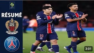 OGC Nice vs PSG 11  highlights  ligue 1 20242025 [upl. by Hnah573]