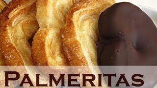 Como hacer Palmeritas de chocolate Muy fácil [upl. by Glynnis271]