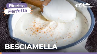 BESCIAMELLA – La ricetta base di Giallozafferano per prepararla direttamente a casa vostra 🥛🥣😋 [upl. by Enecnarf441]