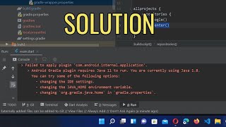 How to fix Android Studio Failed to apply plugin comandroidinternalapplication  Flutter [upl. by Anoy]