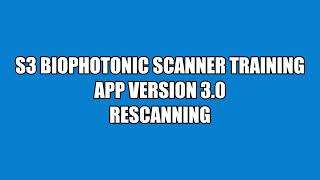 Version 30 Scanner App Training  Performing Rescans [upl. by Saeger628]