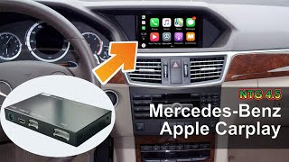 2021 Mercedes Benz NTG 45 Wireless Apple Carplay  Android Auto Mercedes BC EGLKGLAMLGL class [upl. by Haridan505]