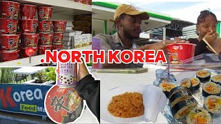 SOUTH AFRICANS TRYING KOREAN FOOD amp SNACKS  SPICY NOODLES MUKBANG  KOREAN FOOD VLOG [upl. by Odlopoel]