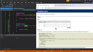 C Web Services Tutorial 01  Creating a Basic Web Service in C Visual Studio  C Tutorial [upl. by Enohpesrep312]