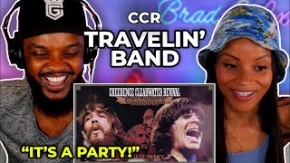 🎵 Creedence Clearwater Revival  Travelin Band REACTION [upl. by Irak108]