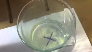 Sodium Thiosulphate Reaction With Hydrochloric Acid [upl. by Noelle100]