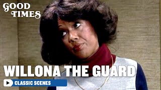 Good Times  Willona The Security Guard  The Norman Lear Effect [upl. by Aleit621]