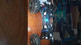 nexxspeed chassis portal axles rcawd extended links injora 13 beadlocks dj crawler 13 tires [upl. by Atled704]