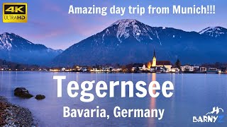 Tegernsee Germany 4K [upl. by Adnorhs]