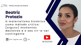 Palestra  O materialismo histórico como método crítico [upl. by Nnorahs]