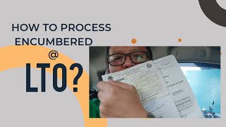 3 Easy Step to Process ENCUMBERED at LTO A must know [upl. by Mintun]