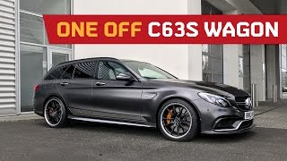 Oneoff C63S Wagon in AMG GT RGT C 50 spec  ROK Studio [upl. by Mcclenaghan]