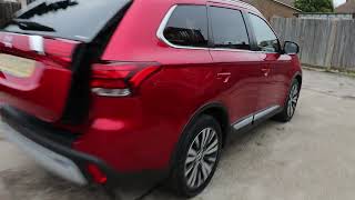 CV20XGD Mitsubishi OUTLANDER 20 MIVEC EXCEED SUV 5DR PETROL CVT 4WD AUTO 7 SEATER HEATED SEATS [upl. by Atikcir385]