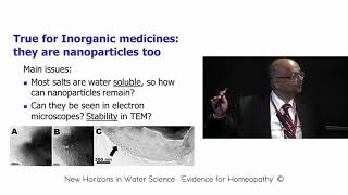 Homeopathy New Evidence  ‘Nanoparticles – a basis for Homeopathic Medicine’ Dr Jayesh Bellare [upl. by Goraud439]