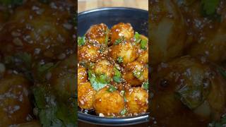 Spicy Korean Potato Balls 😋shorts ytshorts youtubeshorts [upl. by Solenne]