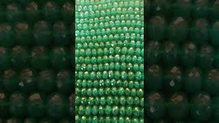 Green onyx beads gemstone greenonyx nuturalstonecontact number9828165253 [upl. by Dorahs]