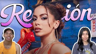 MEXICANOS REACCIONAN II Anitta  Casi Casi Official Lyric Video [upl. by Critta]