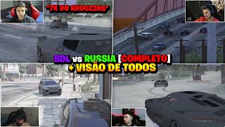 BDL vs RUSSIA TRET NA FAVELA 7K DO KROOZZNS  VISÃO DE TODOS [upl. by Crutcher]