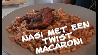 Hele lekkere Nasi zonder Rijst met een Twist Macaroni [upl. by Niwroc]