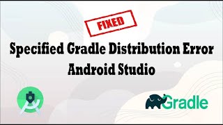 How to Fix The specified Gradle distribution does not exist could not install gradle distribution [upl. by Atirys]