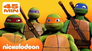 TMNT  Les Tortues Ninja en nonstop pendant 50 minutes daffilée  💥  Nickelodeon France [upl. by Janeczka]