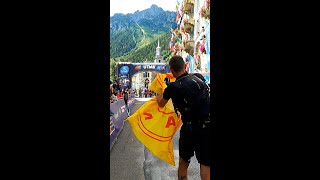 UTMB 2021 Epic Finish Line [upl. by Thormora837]