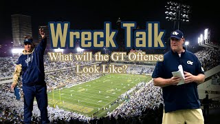 Buster Faulkner and Chris Weinkie talk about the new Georgia Tech offense [upl. by Alidis]