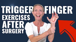 Trigger Finger Release Exercises After Surgery Follow Along [upl. by Nuajed]