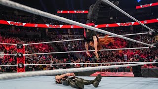 Lita brings back the Moonsault to make emphatic statement to Becky Lynch [upl. by Zuleika]