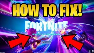 Why Are Fortnite Servers Down How To Fix Failed To Download Supervised Settings [upl. by Eyahsal]