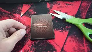 Apacer AS350X SSD HDD unboxing [upl. by Adaminah]