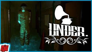 UNDER Depths Of Fear Part 2  Horror Game Ending [upl. by Alethea18]