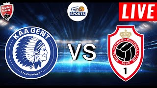 Gent vs Antwerp Live Score  Belgium Jupiler Pro League 202425  Full Match Streaming [upl. by Amej]