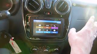 PRESENTATION  TUTORIEL MEDIA NAV GPS ÉCRAN TACTILE RENAULT DACIA [upl. by Toogood]