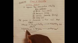 Form 2 Chemistry Solvay process [upl. by Nnawtna454]