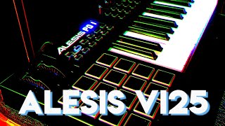 Home Studio Alesis VI25 Keyboard Quick Review and Demo 💻🎹🎧 2024 Music Gear [upl. by Charmion]