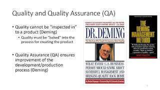 INCOSE ASEP Exam Tutorial  Video 23  TMP Quality Assurance Process  Chapter 58 [upl. by Etnaled]