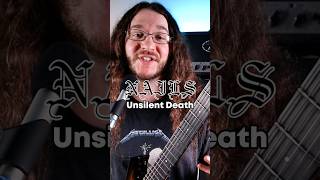 Nails  Unsilent Death guitar guitartutorial [upl. by Suoilenroc]