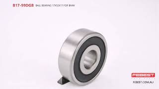 B1799DGB BALL BEARING 17X52X17 FOR BMW [upl. by Petty]