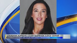 La Supreme Court suspends Judge Michelle Odinet [upl. by Sillyhp]