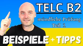 TELC B2 mündliche Prüfung Teil 1  6 WICHTIGE Tipps  Beispiel [upl. by Bumgardner829]