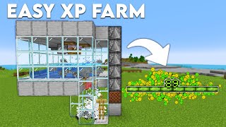 The Easiest New Xp Farm in Minecraft 121 [upl. by Eseuqram]