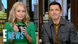 Find Out Why Kelly Ripa KICKED Mark Consuelos in the Crotch During Their Show  E News [upl. by Akim]