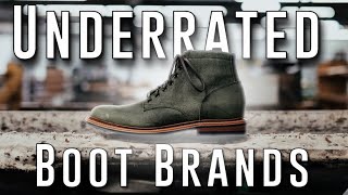 11 Boot brands you havent heard of but NEED TO [upl. by Rianon]