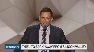 Why Peter Thiel Is Backing Away From Silicon Valley [upl. by Nnylyak45]