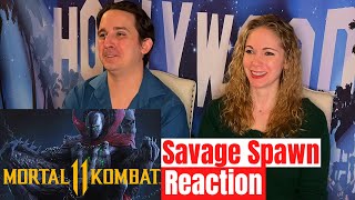 Mortal Kombat 11 Spawn Savage Intros Reaction [upl. by Macmillan]