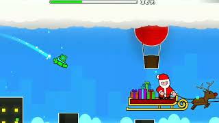 santa bossfight🎅🎁  geometry dash [upl. by Naul]