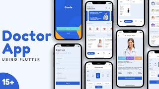 Doctor Appointment App UI Kit  Flutter [upl. by Villiers]